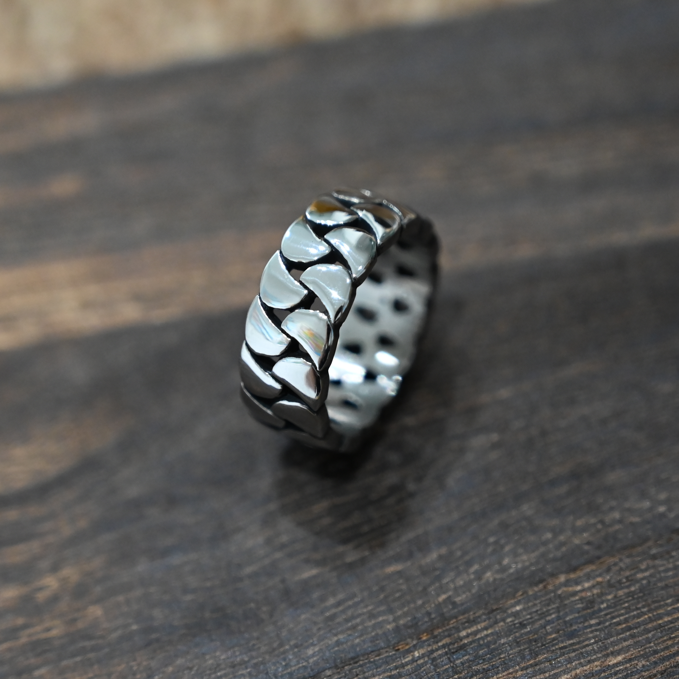 轻奢简约欧美风潮流钛钢戒指饰品