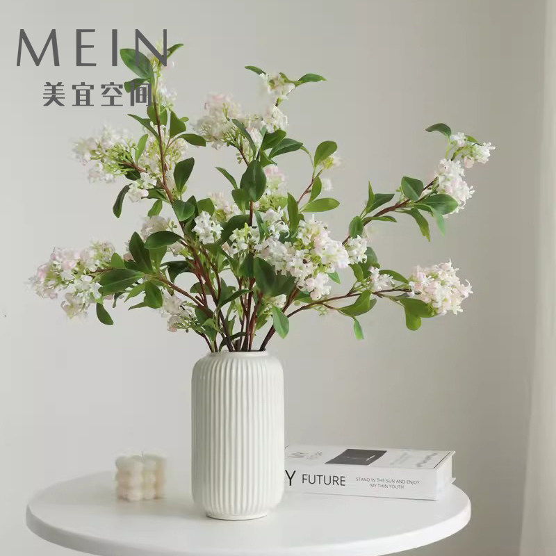 千里香桂花仿真花假花摆