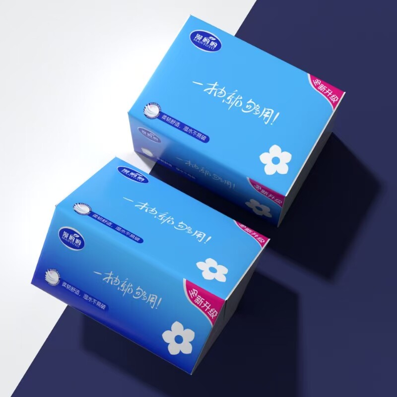 家用抽纸加厚擦手纸可湿水纸巾实惠装餐巾纸优质清洁纸原木卫生纸图片