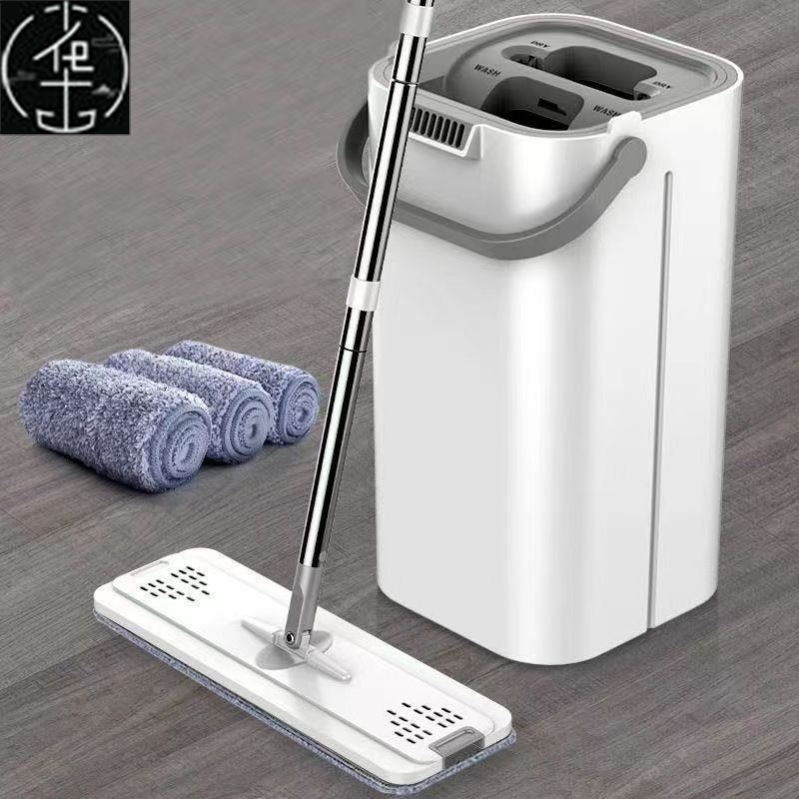 Thickened mop 2024 new lazy household flat mop懒人加厚拖把