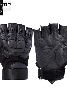 hip-hop work hand half gloves leakage gym fingerless