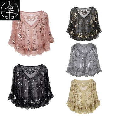 Vintage 1920s cardigan prom party dress Prom shawl Gatsby