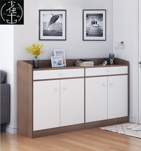 Shoe cabinet door shoe rack Living room storage cabinet 鞋柜