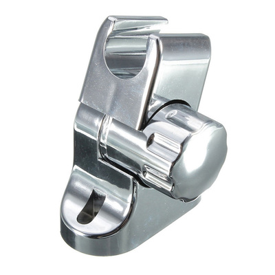 rotating bath shower head holder wall mounted bracket chrome