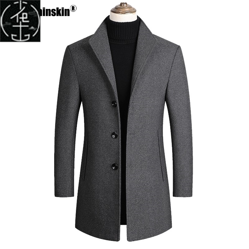 Men for Jacket Winter Coat mens Thick Jackets overcoat warm-封面