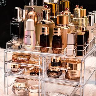 transparent box clear make organizer acrylic cosmetic
