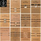 Bracelet Chi For Friendship Charm Tai Couple Compass Butterf