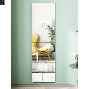 With gum mirror sticker wall soft mirror wallpaper