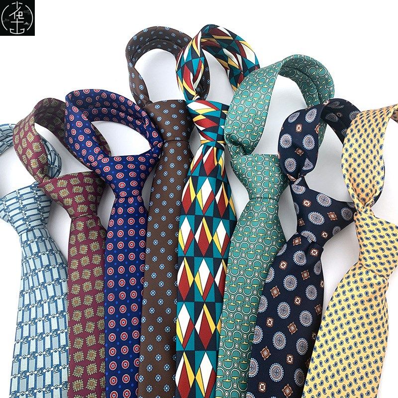 8cm 男士领带 necktie men neck tie men suit school uniform
