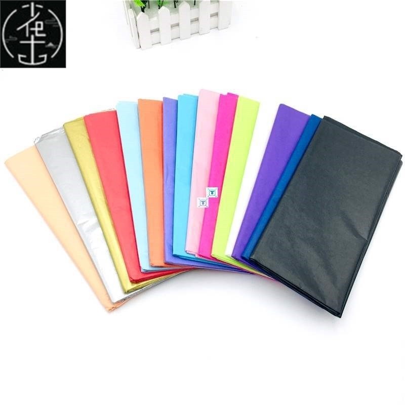 15Sheets/bag Tissue Paper 50*66cm Gift Packaging Home