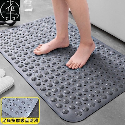 Toilet sucker floor mat Bath shower bath bathtub anti-slip