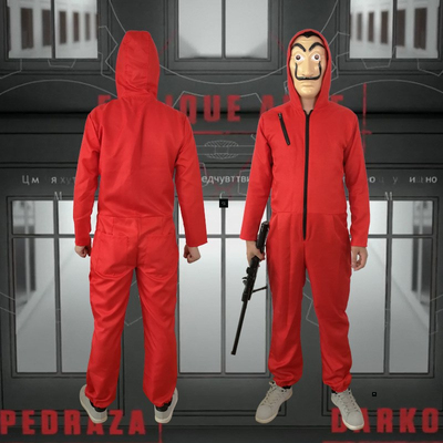 House of Paper Dali Cosplay Halloween Money Heist Costume