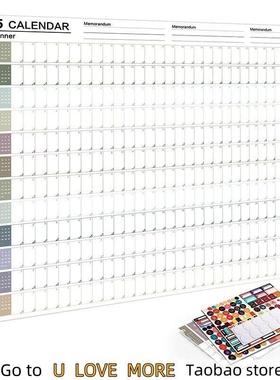 2025-26 Full-Year Calendar Desktop and Wall Calendar Planner