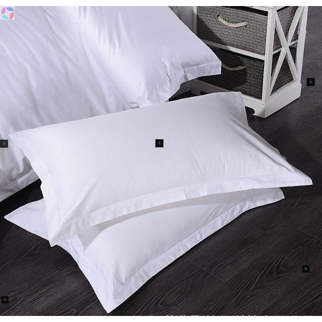 1pcs Bedding white cotton / polyester Pillowcase Pillow case 床上用品 枕套 原图主图