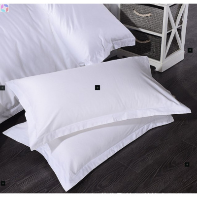 1pcs Bedding white cotton / polyester Pillowcase Pillow case