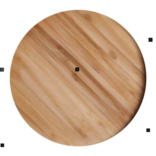 Бамбуковая деревянная трапезная фрукта тарелка тарелка закуски