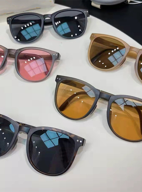 折叠墨镜街拍大框显脸小太阳镜