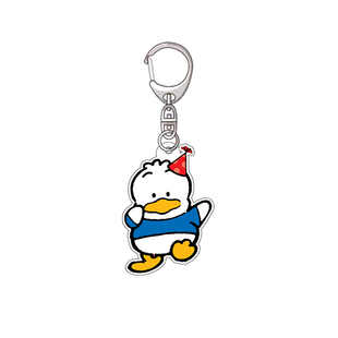 Pekkle贝克鸭周边钥匙扣挂件装饰品收藏背包挂饰大眼蛙双面大口仔