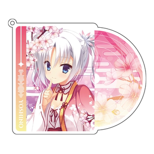 千恋万花游戏周边朝武芳乃常陆茉子丛雨蕾娜透明亚克力挂件钥匙扣