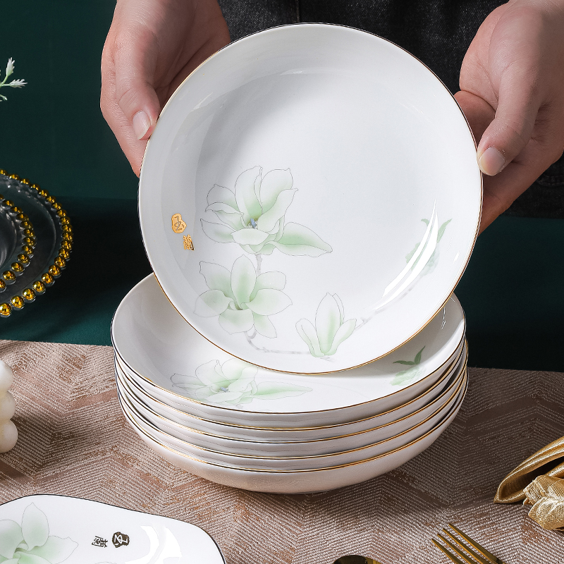 【清新高颜值】中式陶瓷餐盘