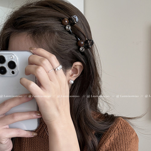 懒喵喵抓夹亚克力日韩珠珠