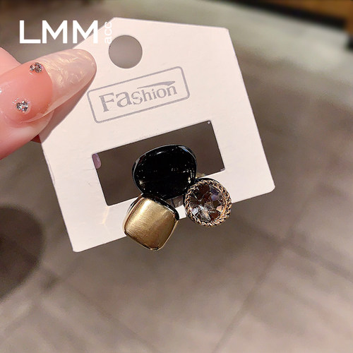 洋气百搭镶钻设计款小抓夹女高端时尚侧边刘海夹侧边碎发夹新款