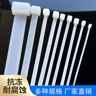 200 捆绑扎带塑料卡扣大小号电线绑带4 全规格尼龙扎带3 100自锁式