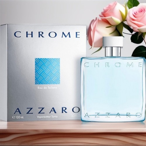 跨境爆款Azzaro Chrome阿莎罗传奇铬元素男士清新淡香水男香100ml