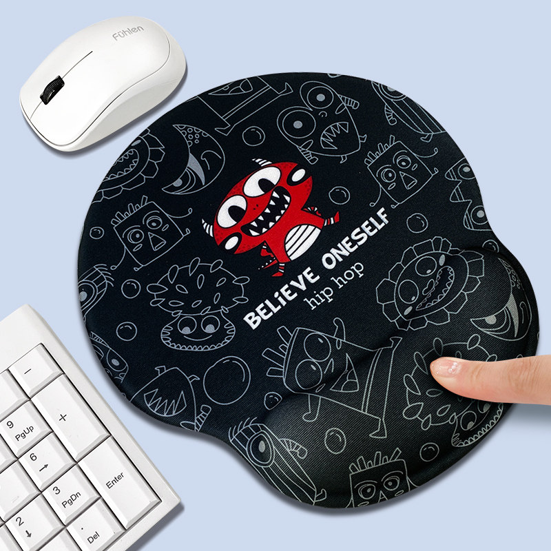 御壶堂硅胶柔软舒适鼠标垫键盘托