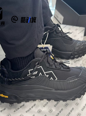 KOLON SPORT可隆黑色男女舒适防滑户外登山鞋徒步鞋LUFG5AT278
