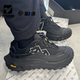 徒步鞋 KOLON SPORT可隆黑色男女舒适防滑户外登山鞋 LUFG5AT278
