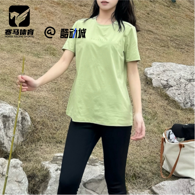 可隆女子运动休闲速干短袖T恤