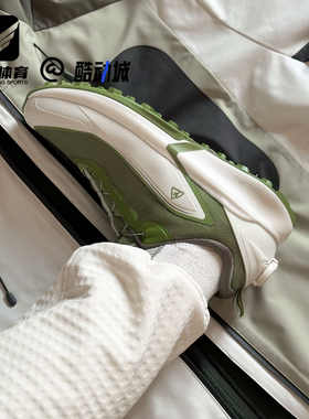 FILA斐乐 BOA山猫3代绿色男子轻便户外运动跑步鞋A12M511203FIT