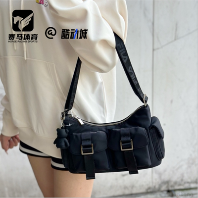 FILA女子通勤多口袋单肩斜挎包