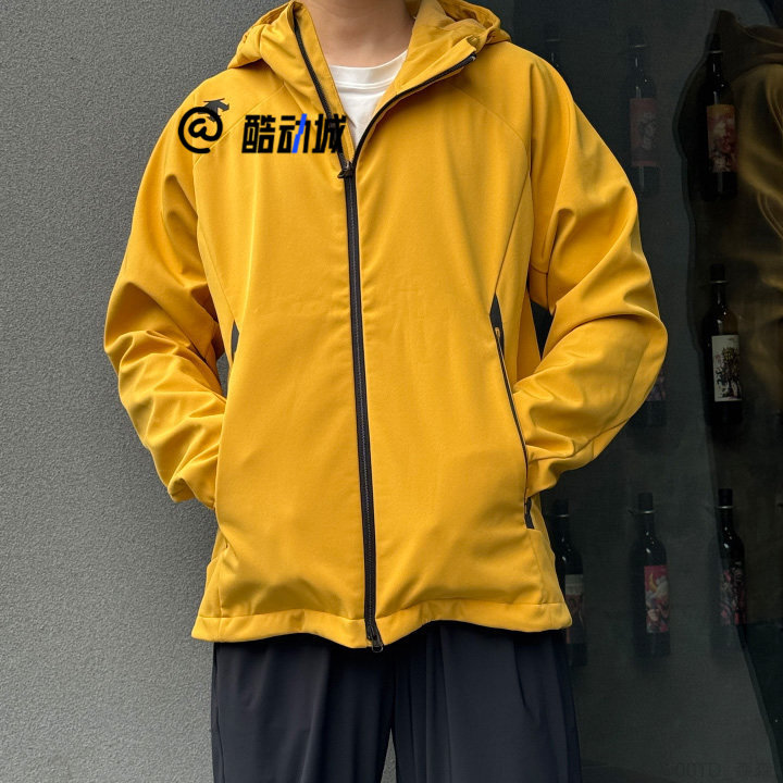 迪桑特综训训练黄色运动休闲夹克