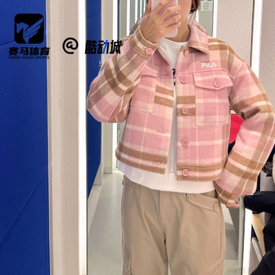 FILAORIGINALE粉棕女子工装外套