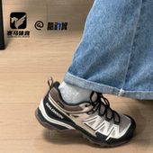 2棕色女子耐磨低帮登山鞋 SALOMON萨洛蒙 Pioneer Ultra 478353