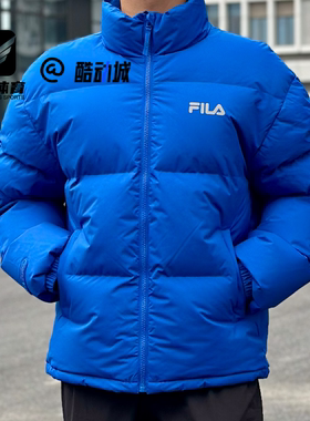FILA斐乐ORIGINALE RGB多彩蓝色男子时尚保暖羽绒服F11M549919FRB