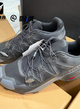 SALOMON萨洛蒙Speedcross 5男子黑色户外织物越野跑步鞋406840