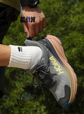 HOKA Challenger 7挑战者7灰色男子耐磨休闲跑步鞋1134501F-ARDM