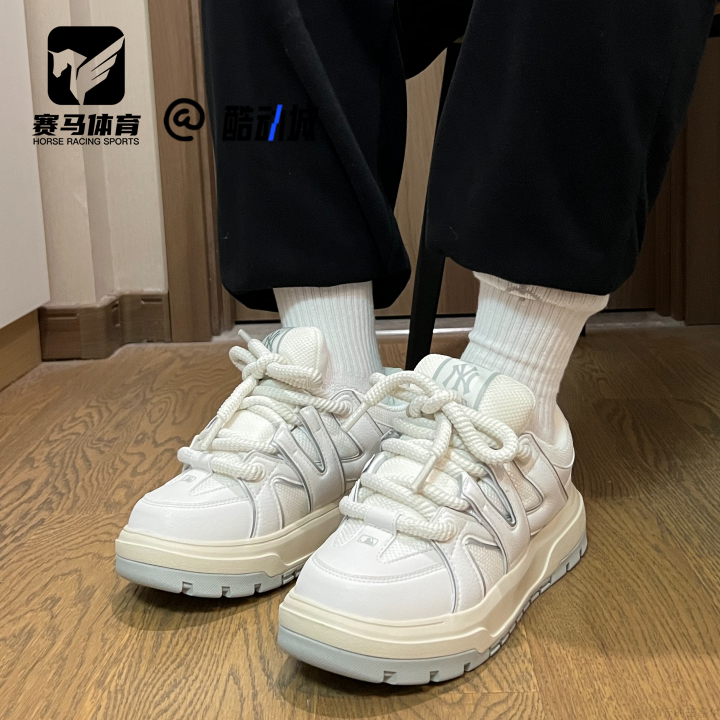 MLB男女面包鞋板鞋运动休闲鞋