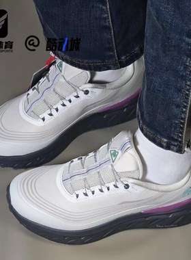 FILA斐乐BOA探险家1+白色女子缓震户外越野跑步鞋A12W511217FLG