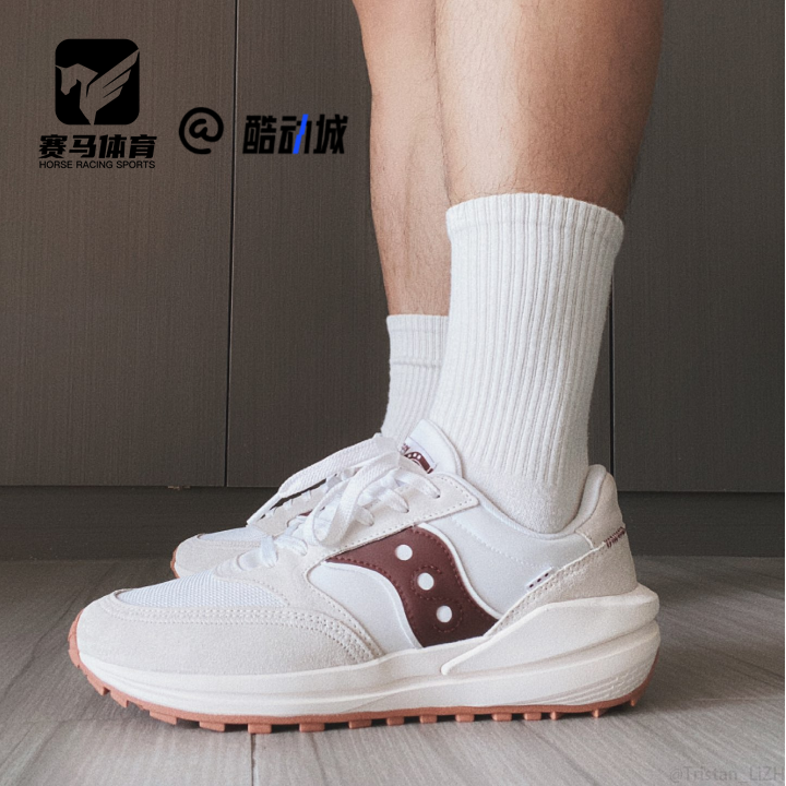 SauconyJazzRenew白红休闲鞋
