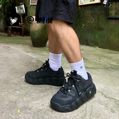 斐乐可颂鞋男子增高面包鞋老爹鞋
