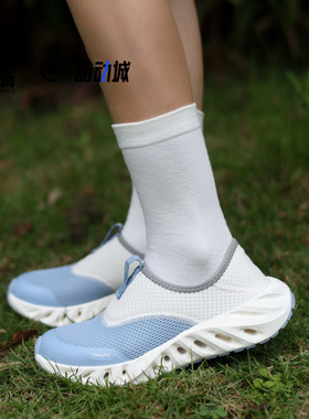 KOLON SPORT可隆Galah2.0蓝色男女一脚蹬户外鞋溯溪鞋LUFW5MTT10