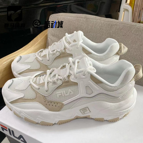斐乐掠夺者2白灰减震耐磨休闲鞋