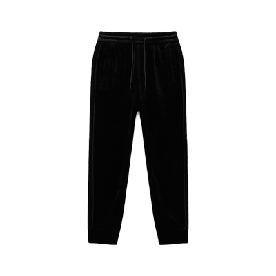 斯密特保罗丝绒束脚休闲裤