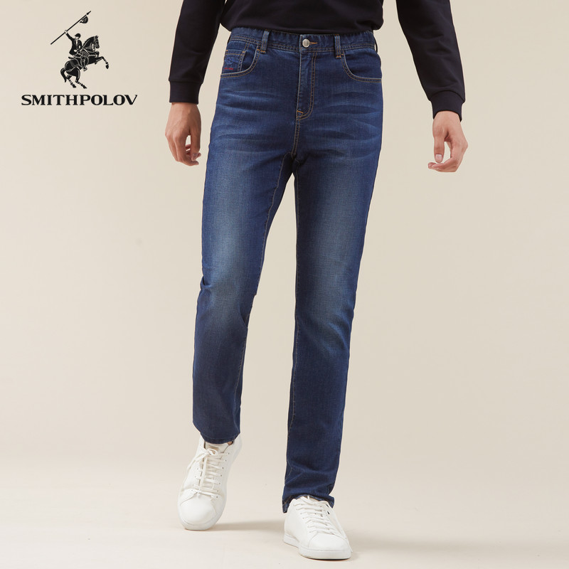 直筒牛仔裤斯密特保罗夏季