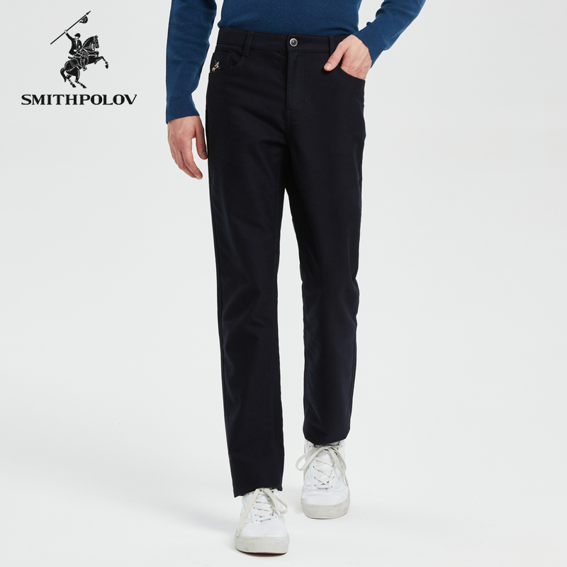 斯密特保罗商务直筒休闲裤