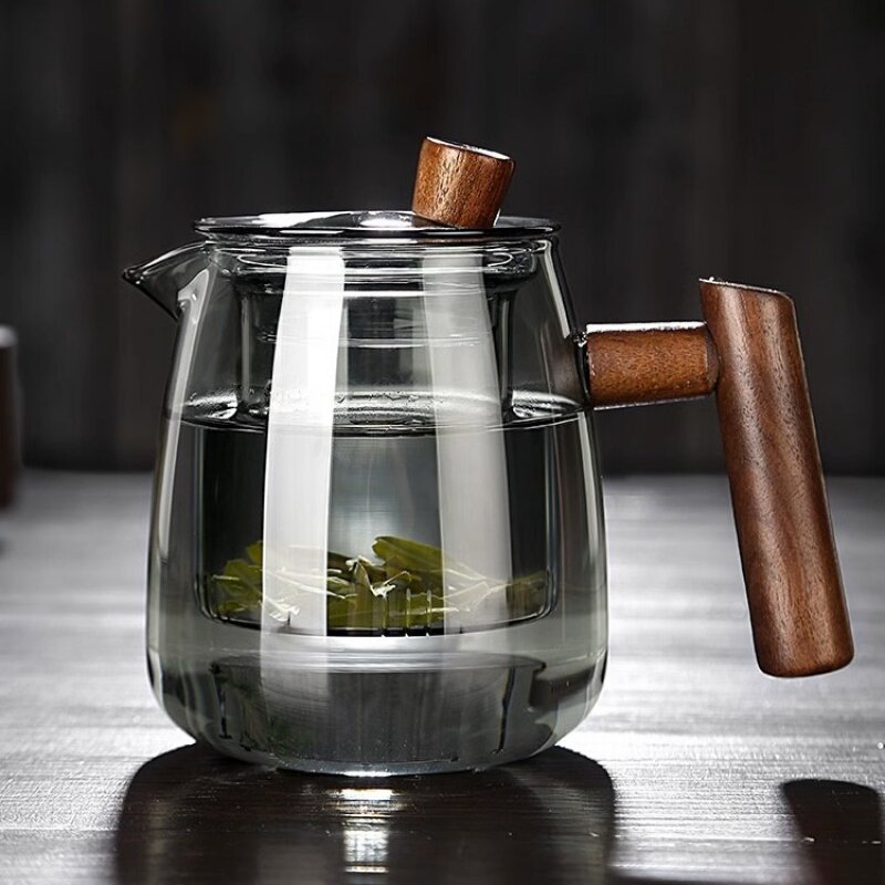 家用茶壶玻璃耐高温沏煮茶器茶水壶单壶电陶炉茶具套装花茶